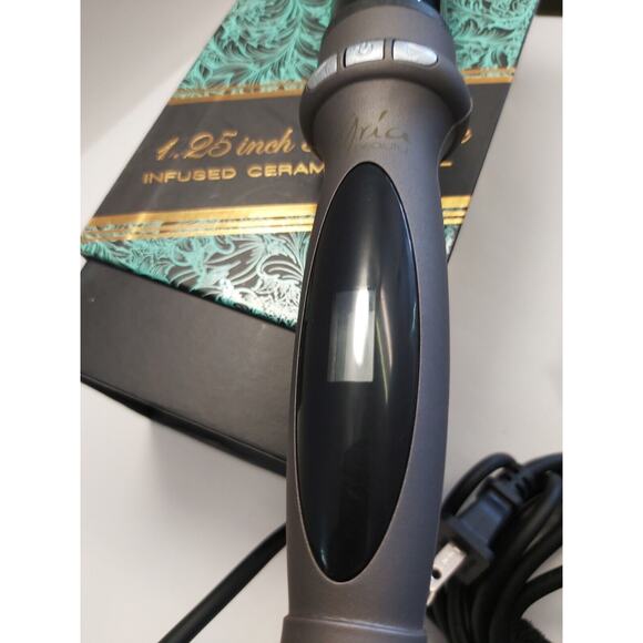 Aria Beauty - Stand Out Salon Series 1.25 " Black Infrared Curler Ceramic - Picture 4 of 16